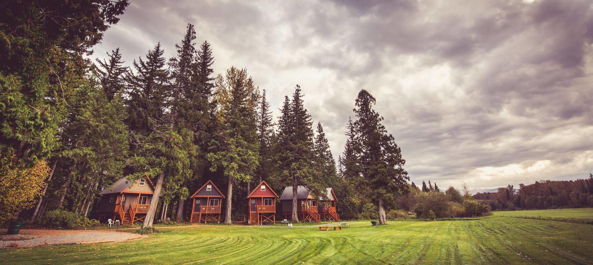 Hidden Acres Farm And Treehouse Resort Terrace Zewnętrze zdjęcie
