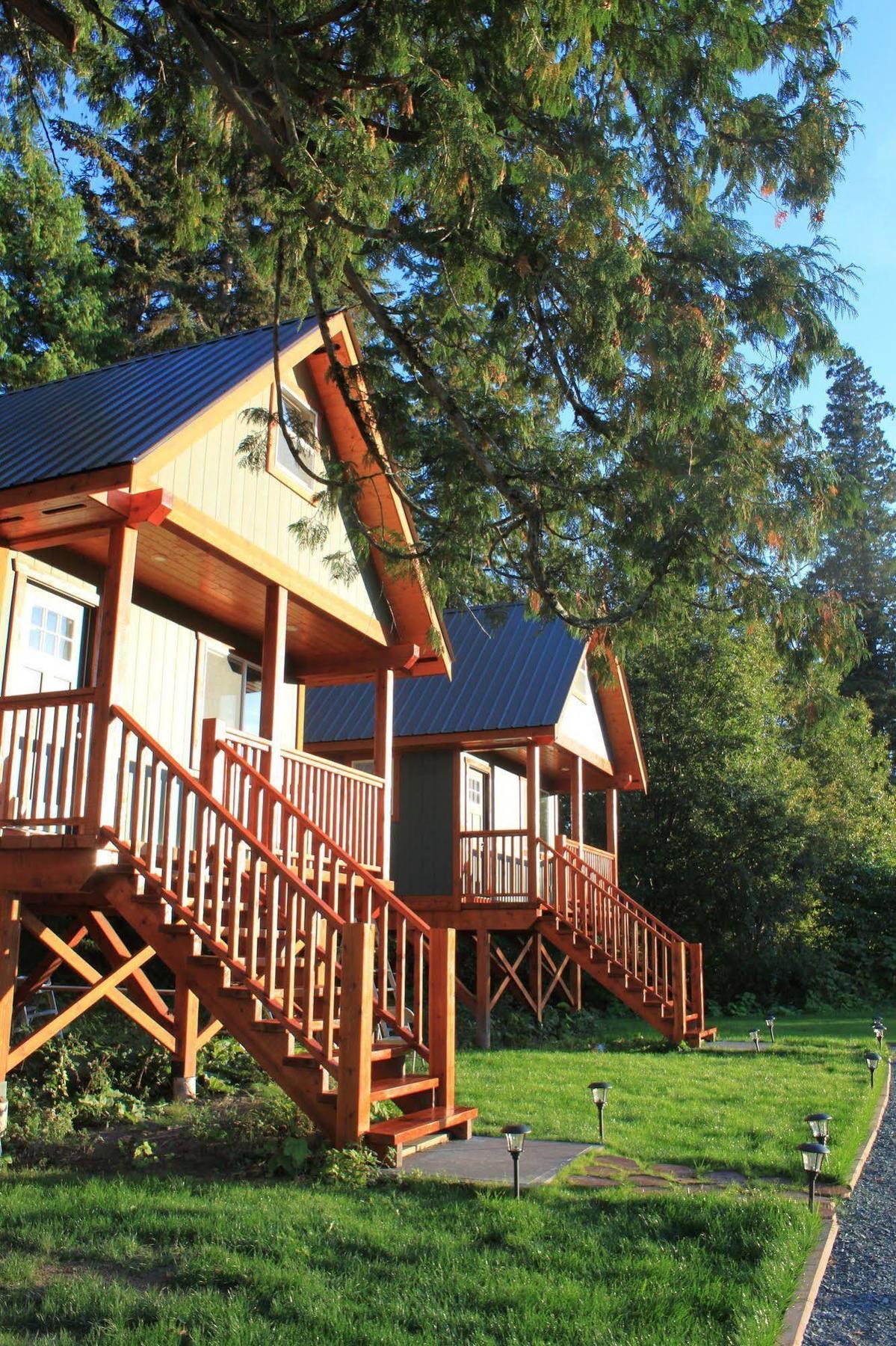 Hidden Acres Farm And Treehouse Resort Terrace Zewnętrze zdjęcie